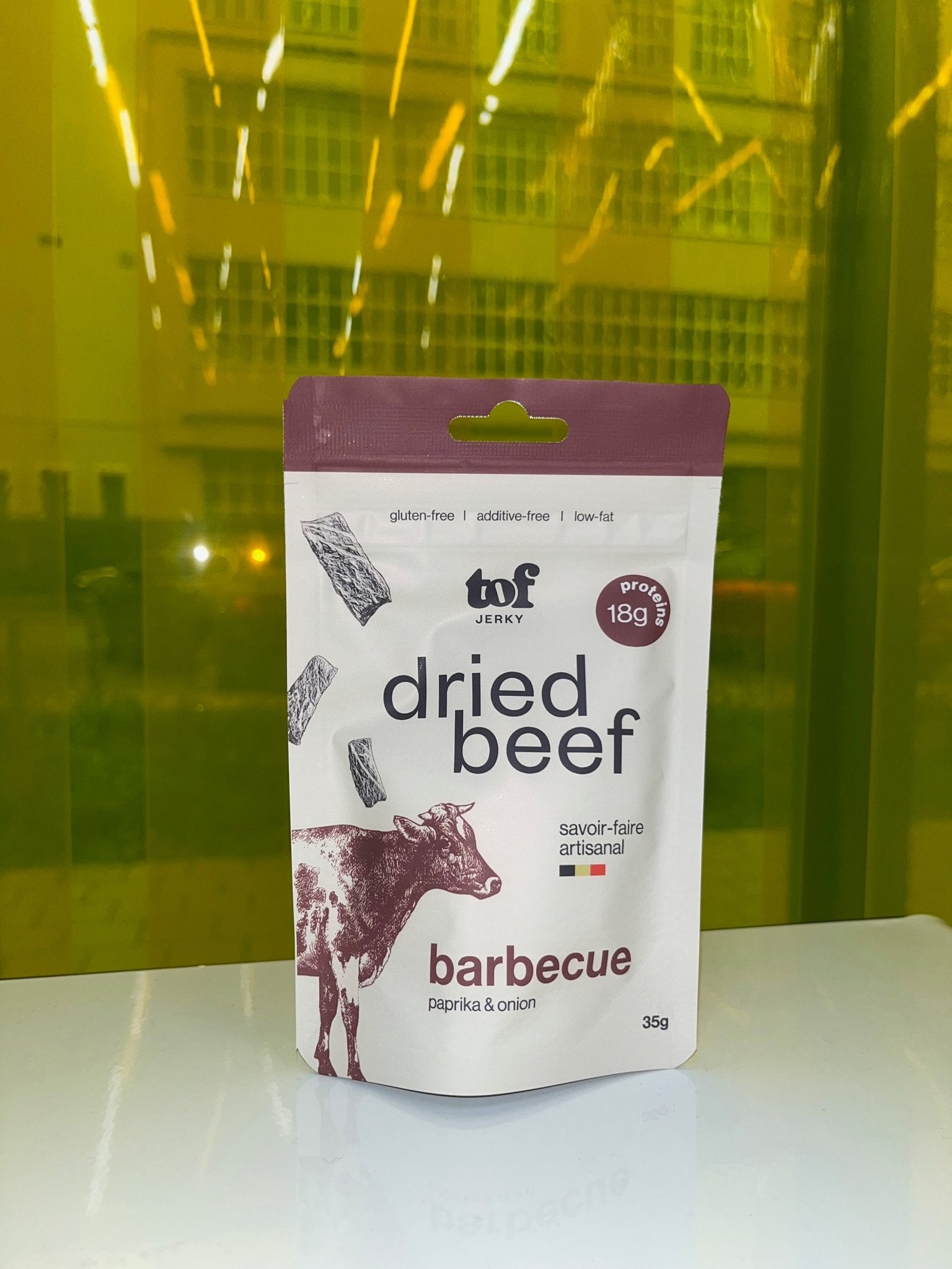 BARBECUE TOF JERKY - Tof jerky